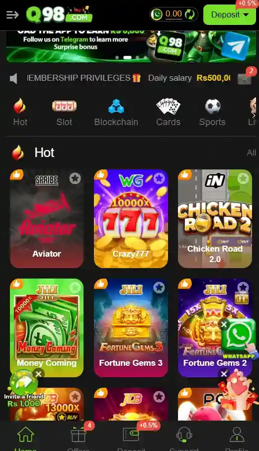Q98 Game