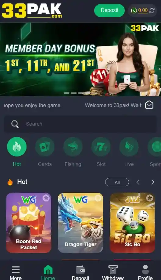 33PAK Game