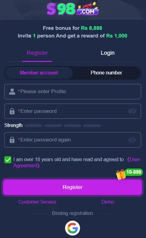 98S Game APK 